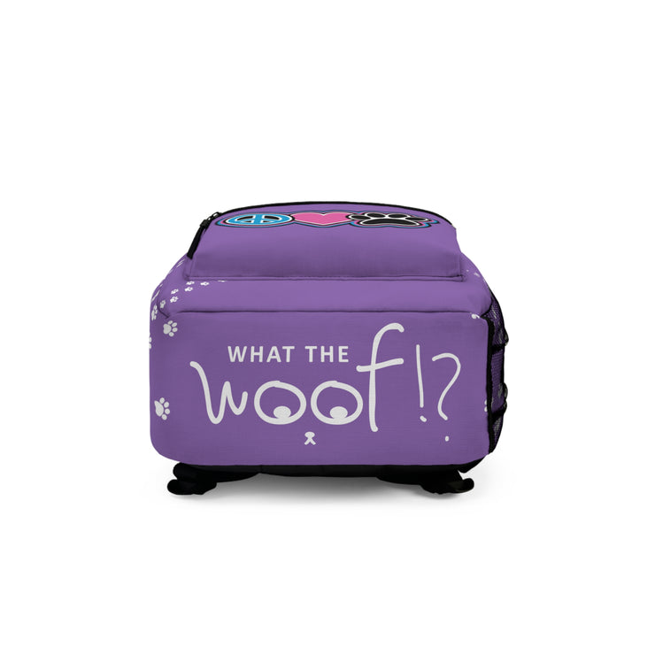 What The Woof Backpack