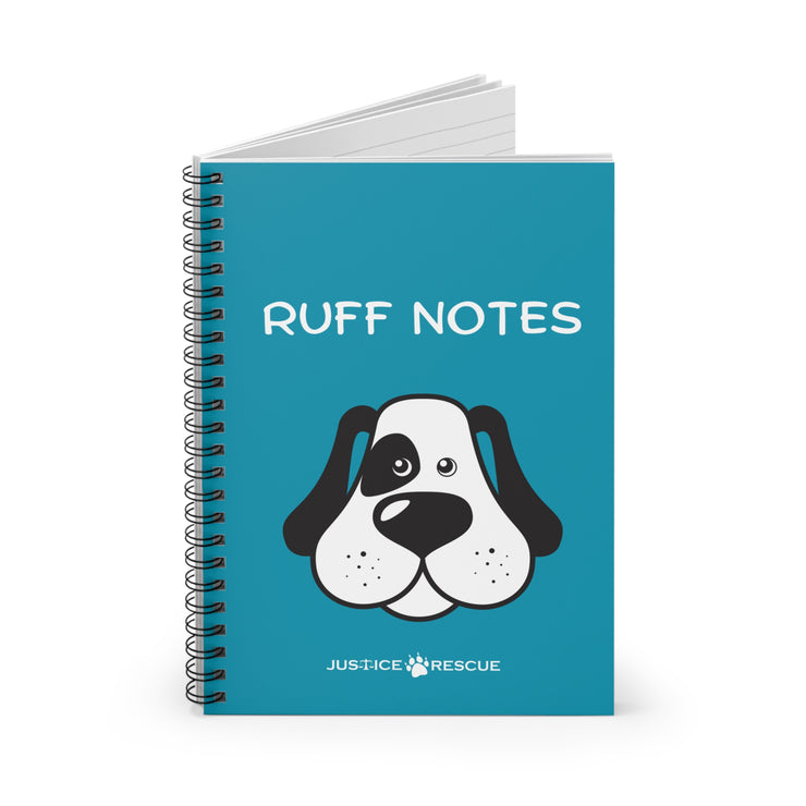 Ruff Notes Spiral Notebook - Ruled Line