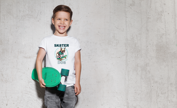 Sk8ter Dog Kids Tee