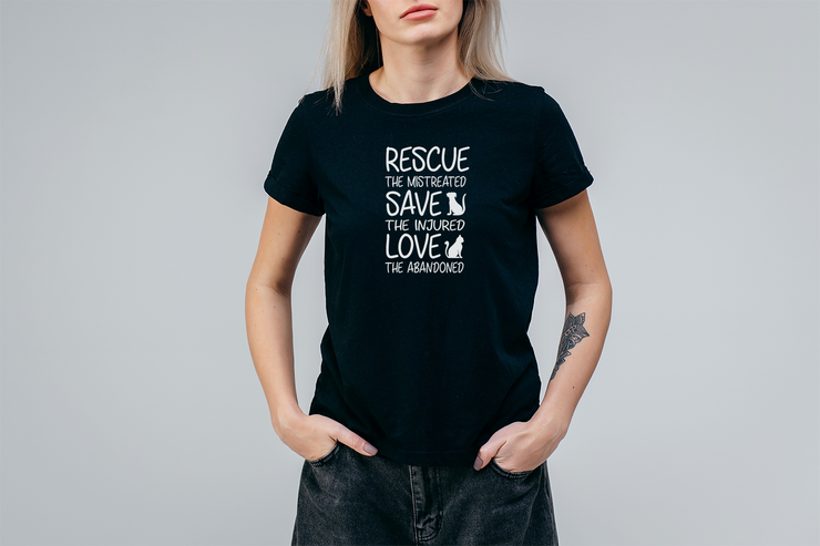 Rescue The Mistreated Short-Sleeve Unisex T-Shirt