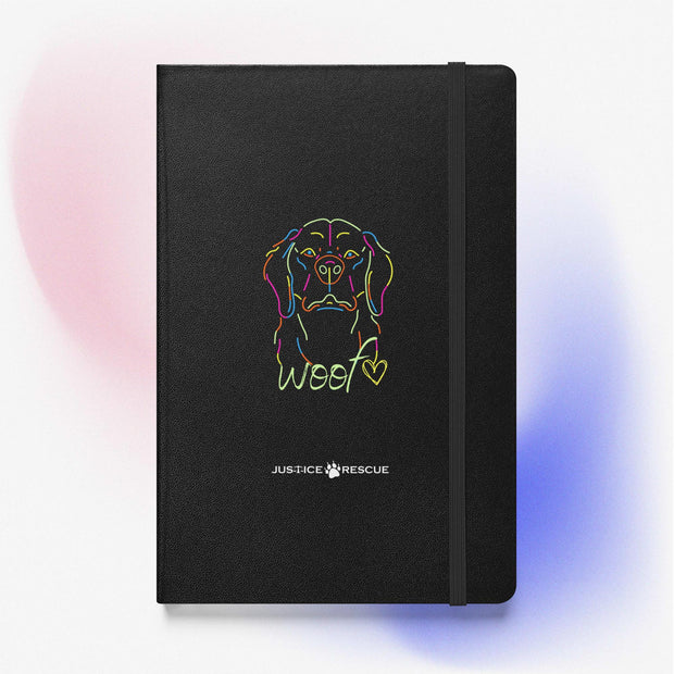 WOOF Hardcover bound notebook