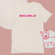 Dogaholic Ladies t-shirt