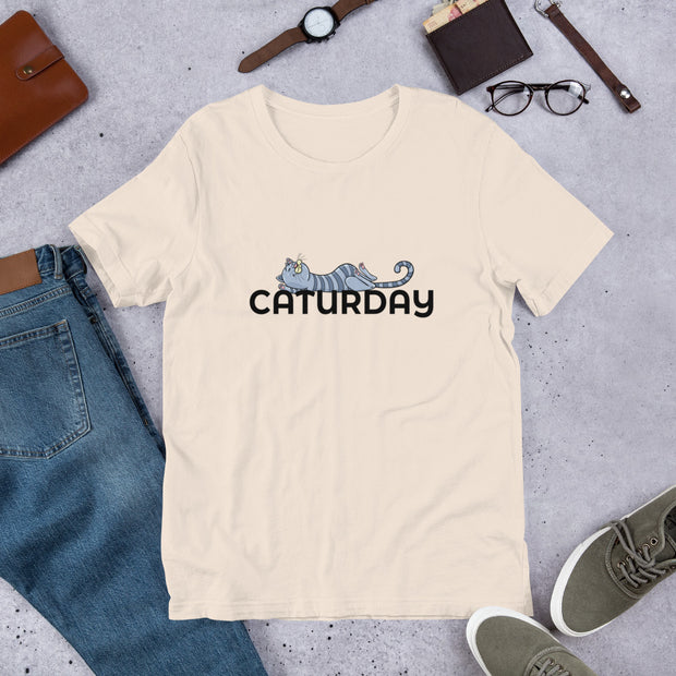 Caturday Short-Sleeve Ladies T-Shirt