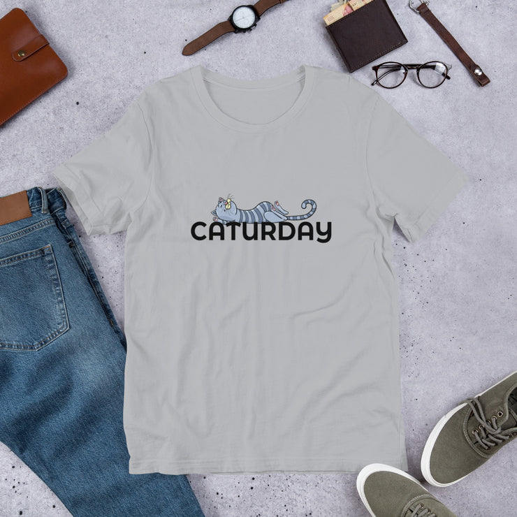 Caturday Short-Sleeve Ladies T-Shirt