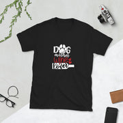 Dog Mother, Wine Lover Short-Sleeve Unisex T-Shirt