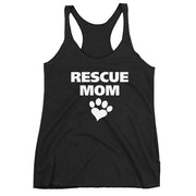 Rescue Mom Ladies Racerback Tank