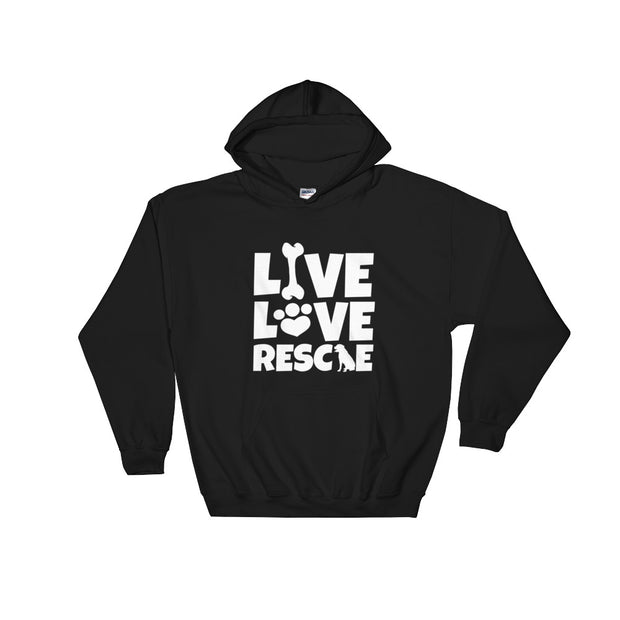 Live, Love, Rescue Hoodie